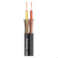 SOMMER CABLE Twin Patch & Instrument Cable Onyx 2008; 2 x 1 x 0,08 mm²; PVC; 5,9 x 2,6 mm; Black